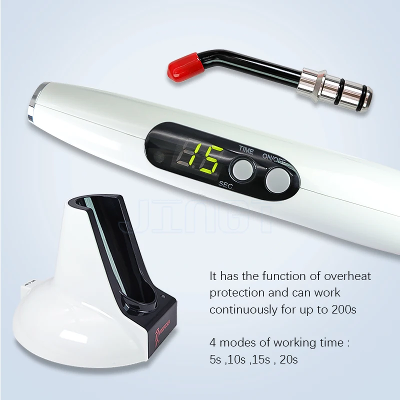 Teeth Whitening With Led Light - علاج الأسنان ضوء نقار الخشب LED