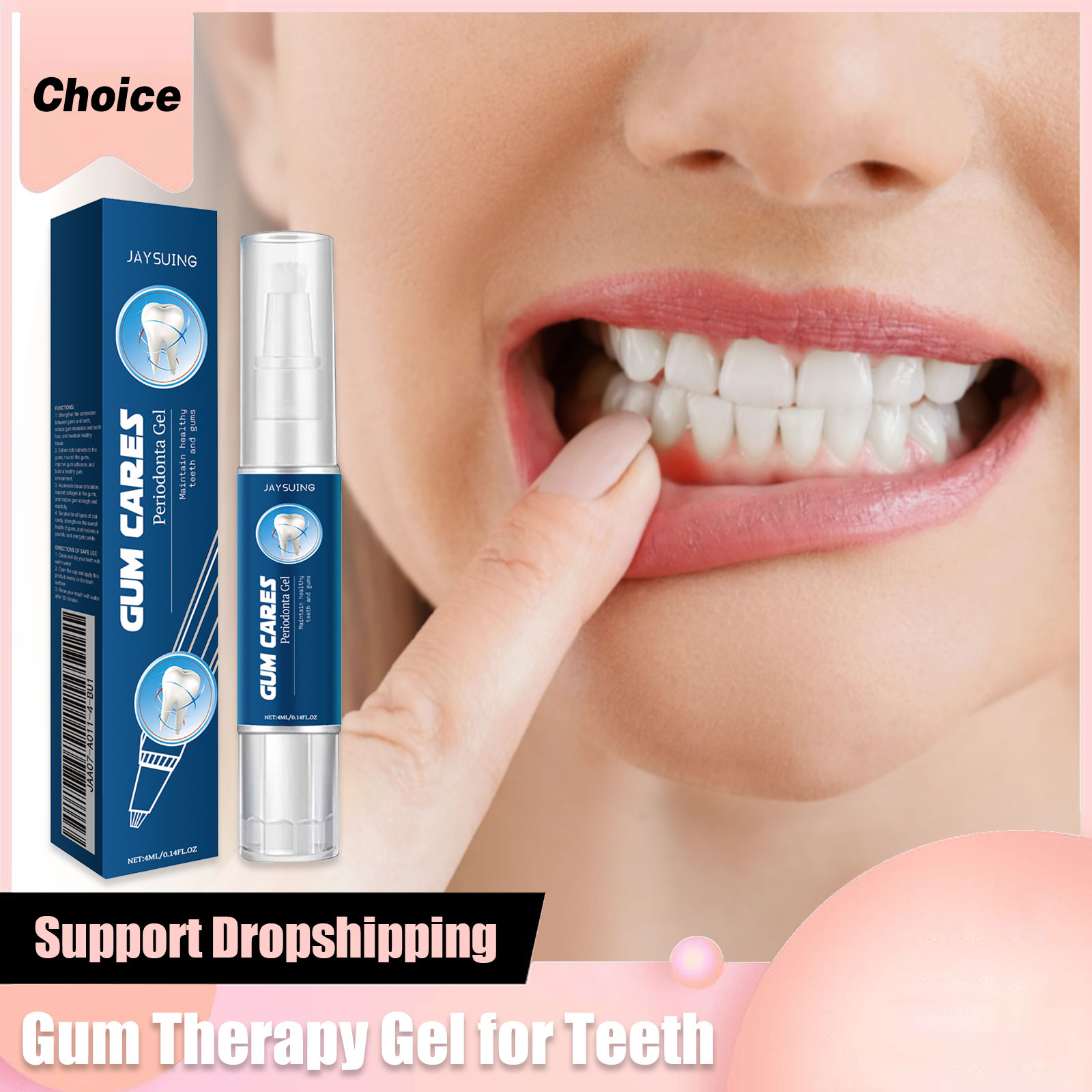 Whitening Pen Bleach - العلاج باللثة جل تبييض الأسنان القلم
