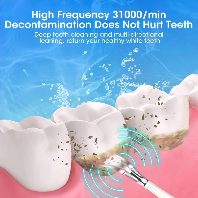 جهاز تنظيف الأسنان بالموجات فو - مراجعة Whitening Teeth Dentist وسعره