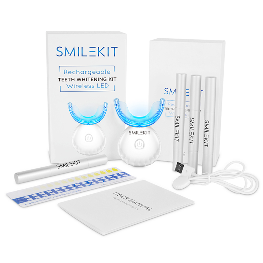 طقم تبيض الأسنان للأسنان صغير  - مراجعة Whitening Pen Bleach وسعره
