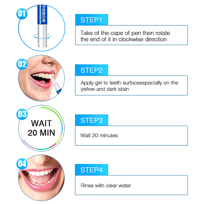 قلم تبييض الأسنان الاحترافي، ج - مراجعة Whitening Pen Bleach وسعره