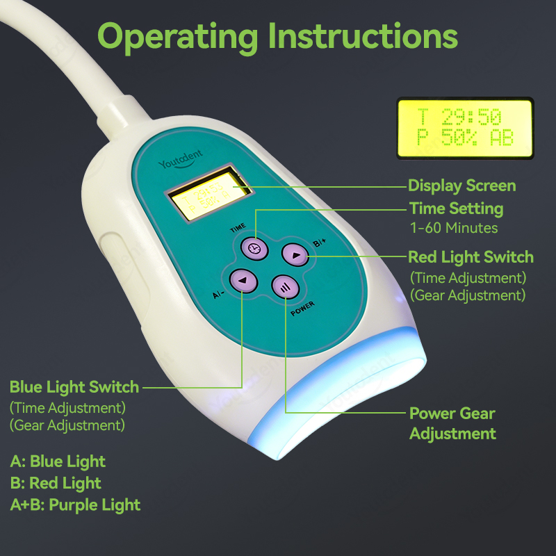 جهاز تبييض الأسنان باللمس 50 و - مراجعة Teeth Whitening With Led Light وسعره