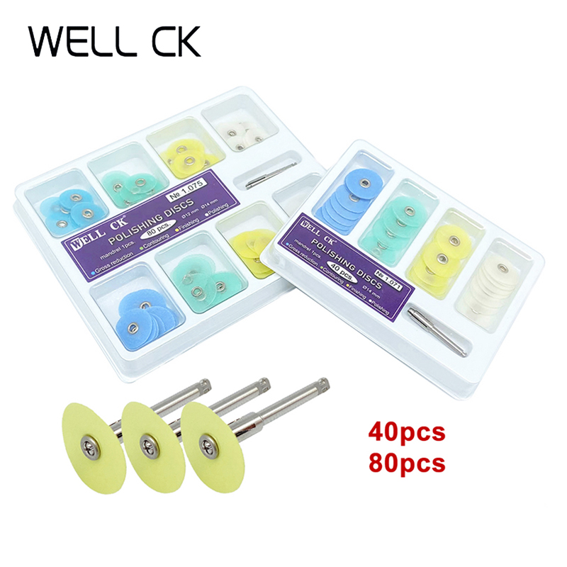 WELL CK 40/80 قطعة أقراص تلميع - مراجعة Whitening Teeth Dentist وسعره