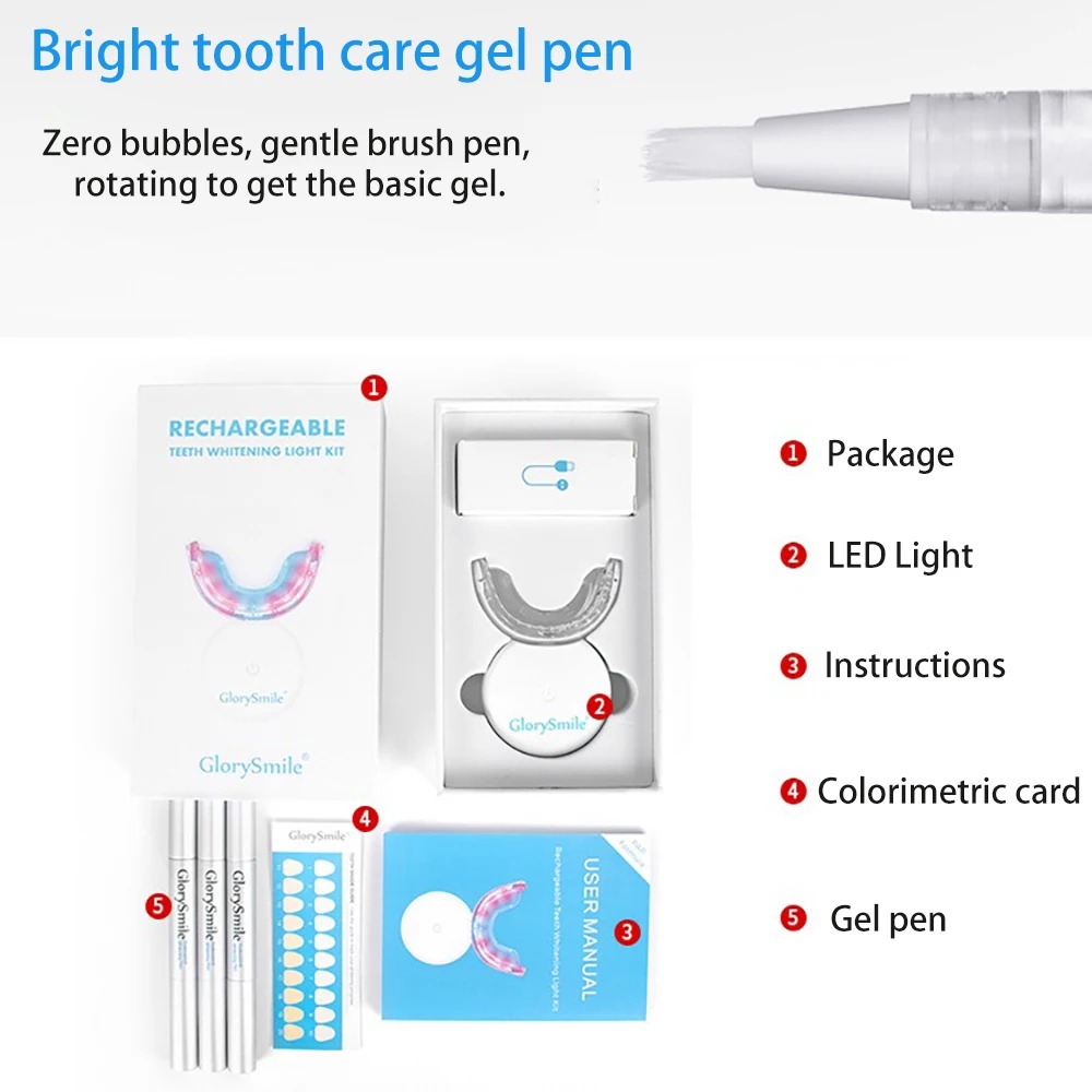 طقم تبييض الأسنان بالشحن اللاس - مراجعة Whitening Pen Bleach وسعره