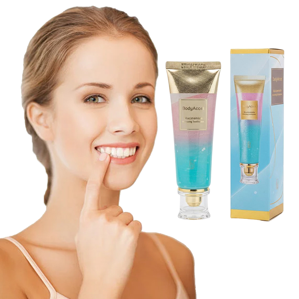 معجون أسنان مبيض بالنياسيناميد - مراجعة Teeth Whitening Treatment وسعره
