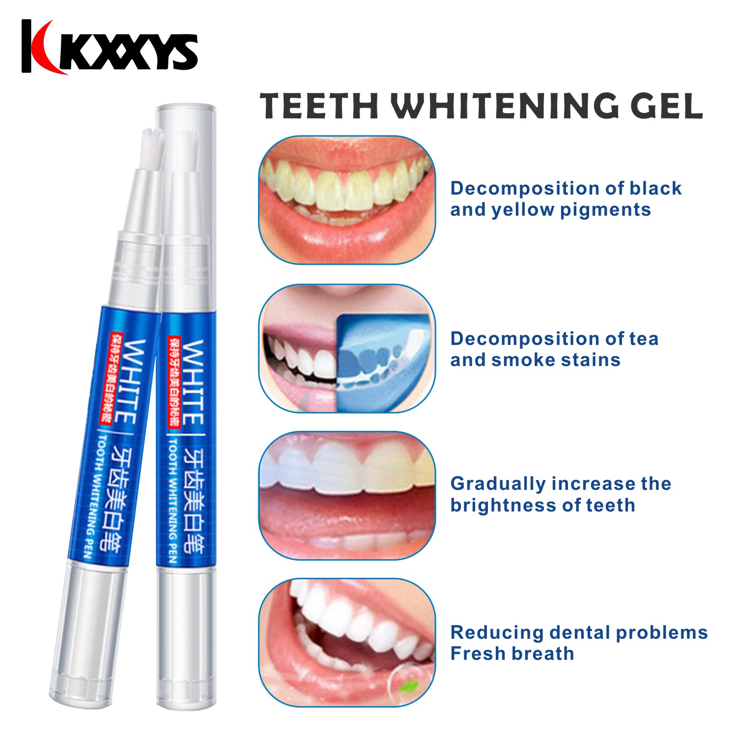 2 قطعة * 3 مللي شعبية الأبيض ت - مراجعة Whitening Pen Bleach وسعره