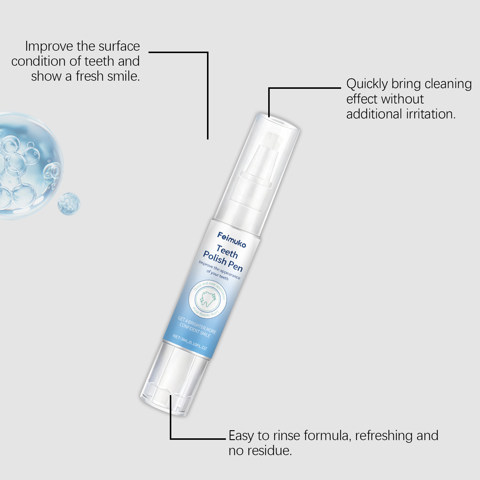 طلاء تبييض الأسنان الفوري، طلا - مراجعة Whitening Pen Bleach وسعره