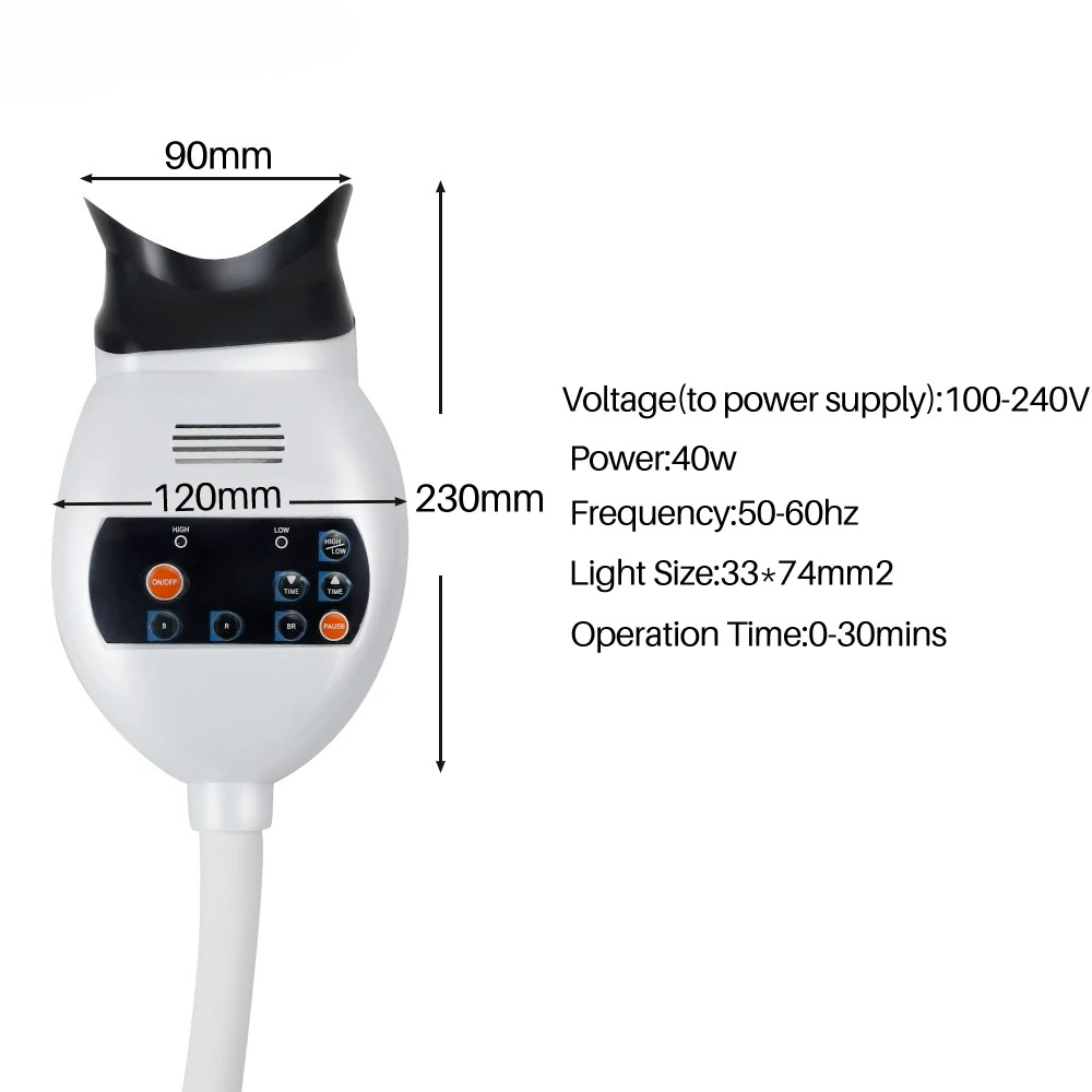 جهاز تبييض الأسنان LED قابل لل - مراجعة Teeth Whitening With Led Light وسعره