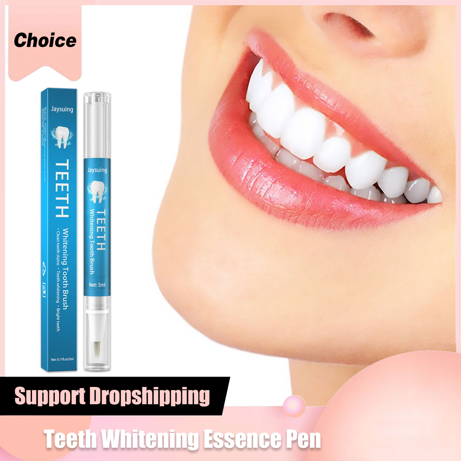 تبييض الأسنان جوهر القلم جل تف - مراجعة Whitening Pen Bleach وسعره