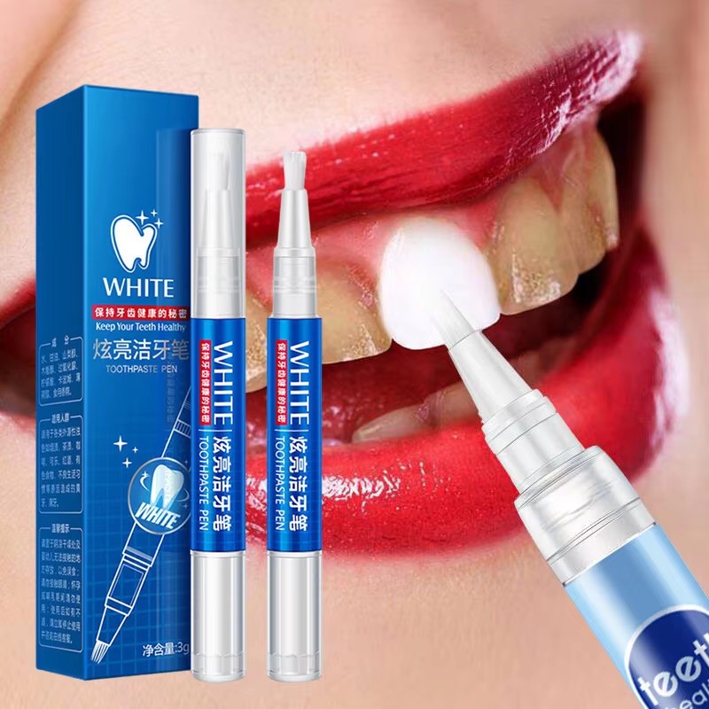 قلم تبييض الأسنان جل الأسنان ن - مراجعة Whitening Pen Bleach وسعره