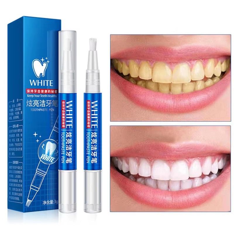 قلم تبييض الأسنان جل الأسنان ن - مراجعة Whitening Pen Bleach وسعره